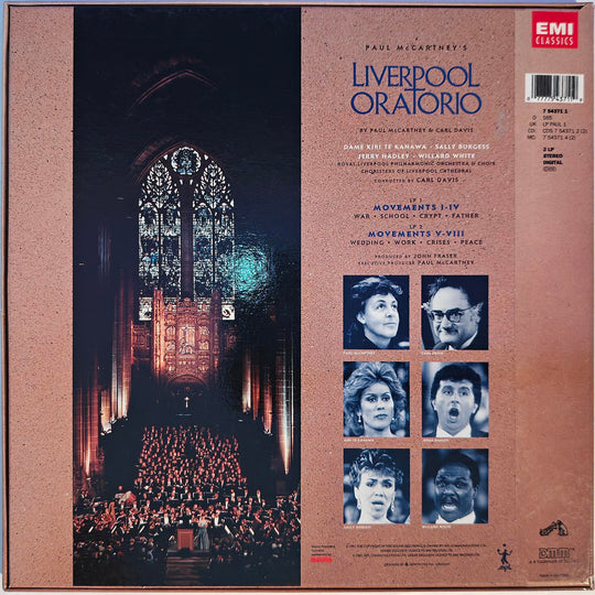 Paul McCartney & Carl Davis - Paul McCartney's Liverpool Oratorio 1991. 2xLP.