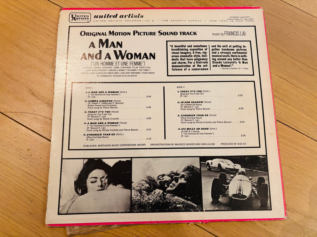 A Man and a Woman LP.