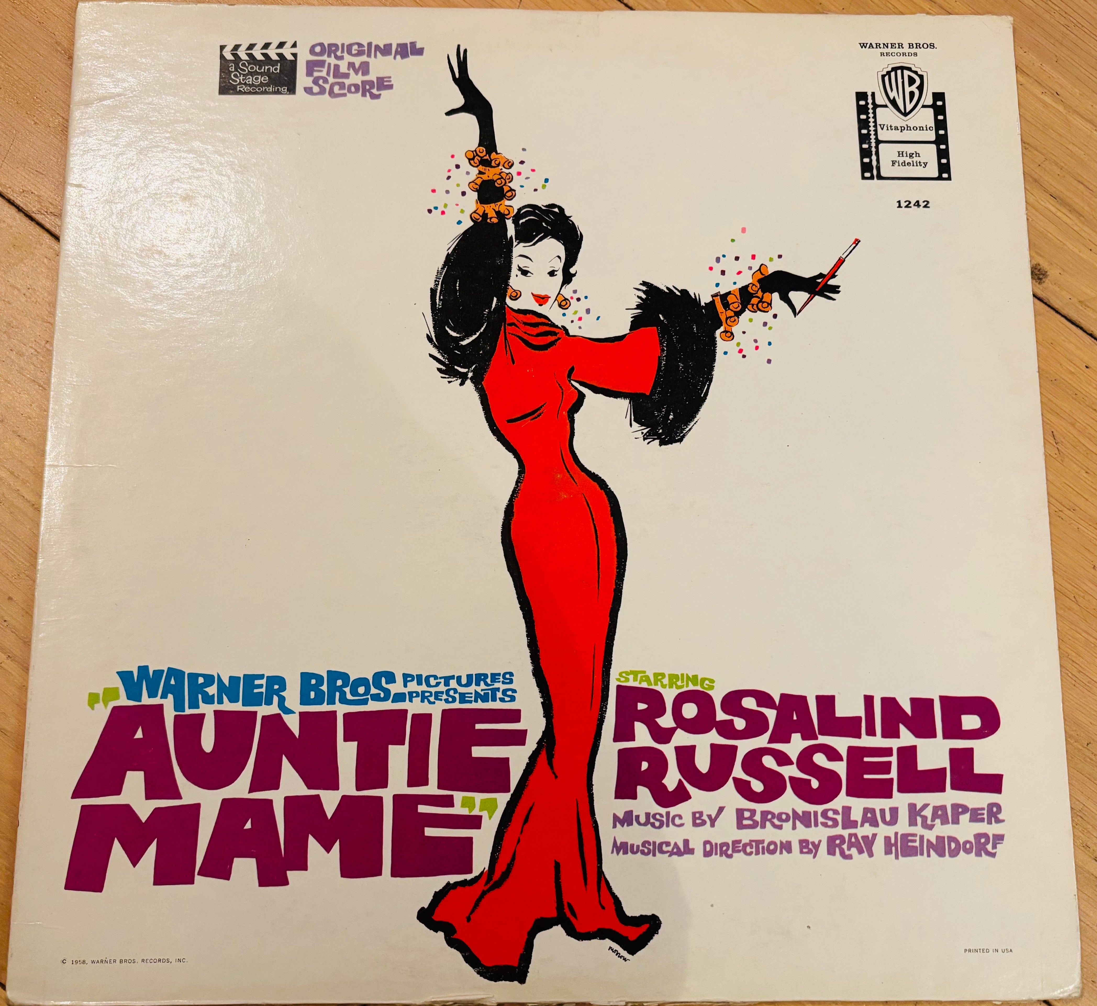 Auntie Mame LP.