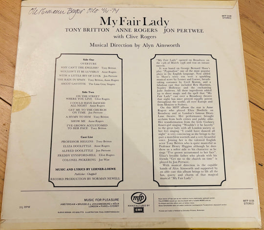 My Fair Lady LP.