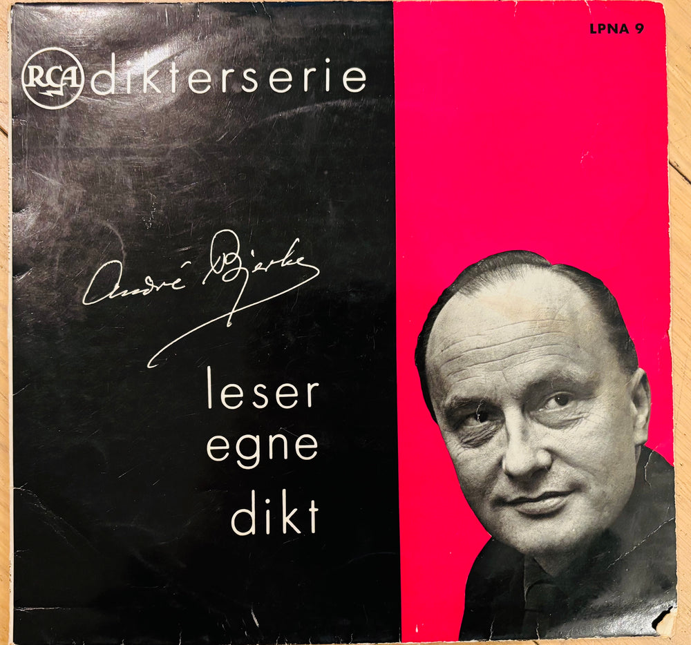 André Bjerke leser egne dikt LP.