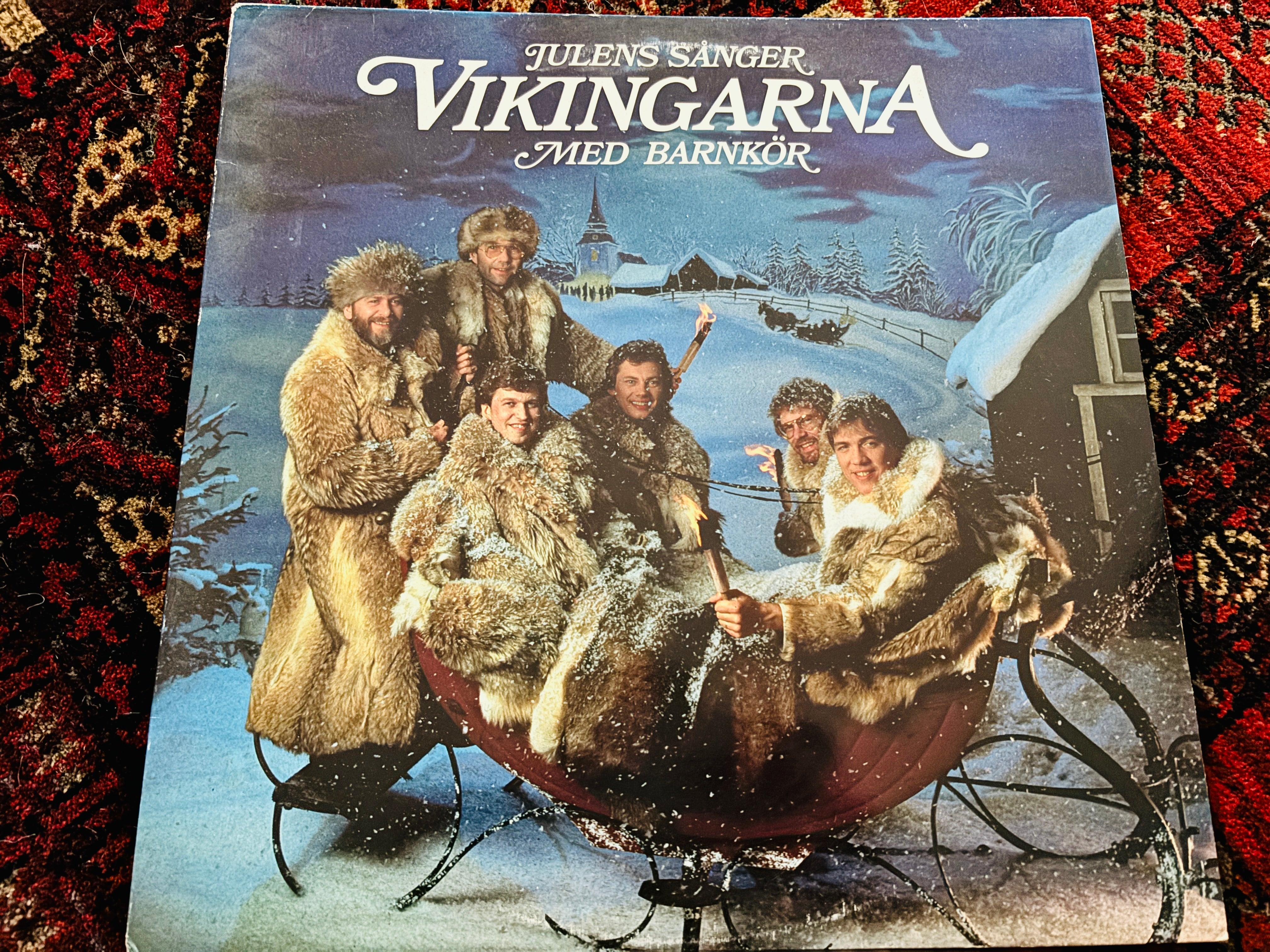 Julens Sånger - Vikingarna med barnkör LP.