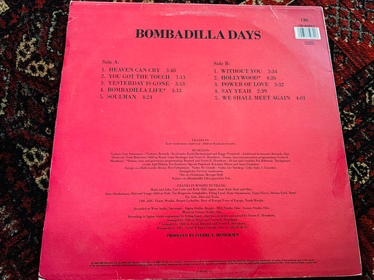 Franklin - Bombadilla Days. LP.