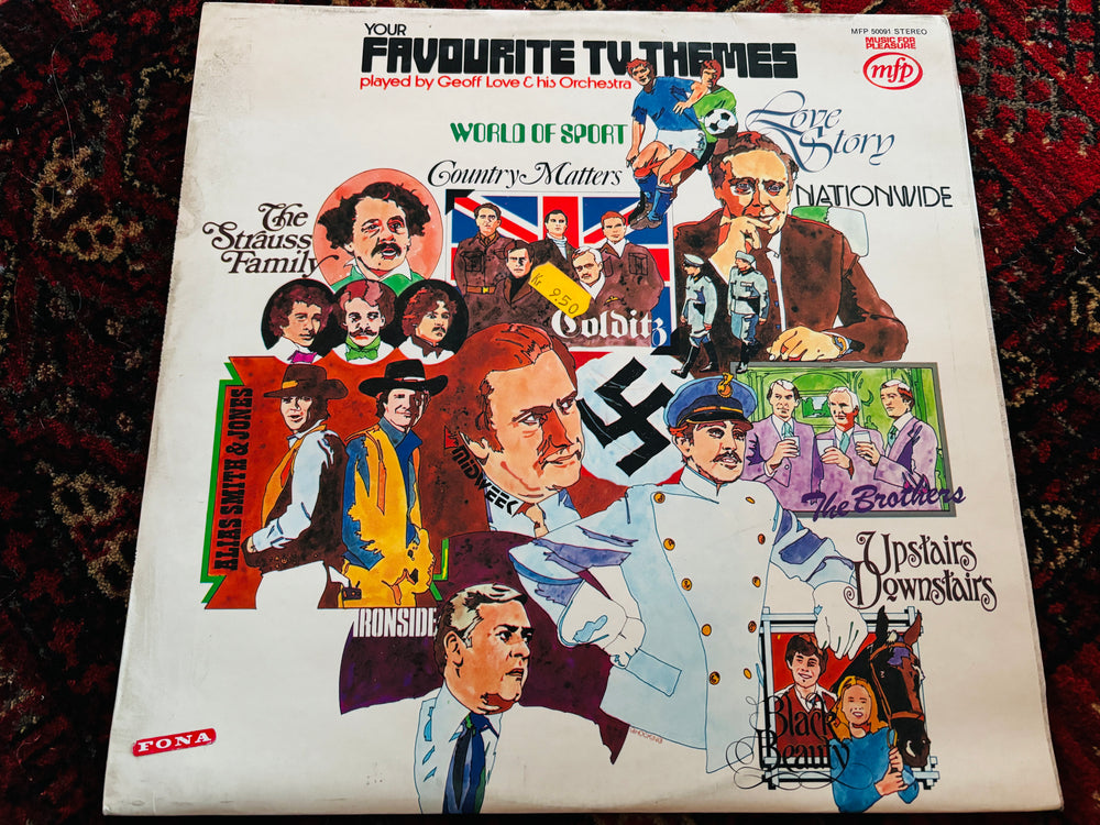 Your Favourite TV Themes - Geoff Love & His Orchestra. LP.