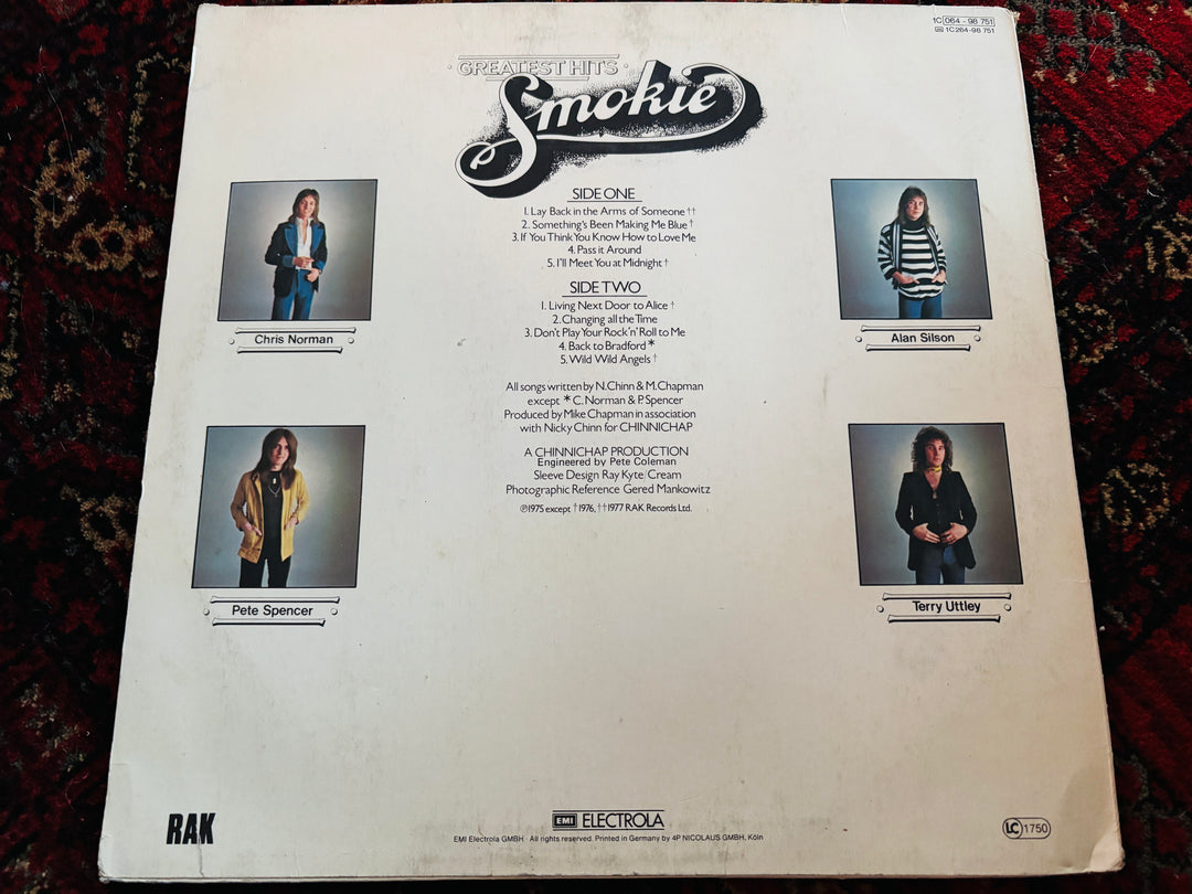 Smokie - Greatest Hits. LP.