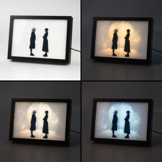 WEDNESDAY & ENID - Ophelia Hall - Framed LED Print 28x20x5cm