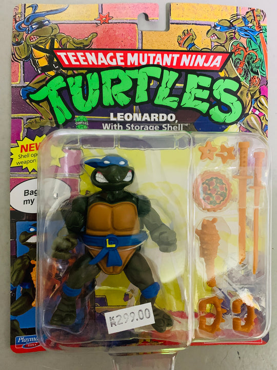 Teenage Mutant Ninja Turtles Leonardo With Storage Shell Figur. Actionfigur.