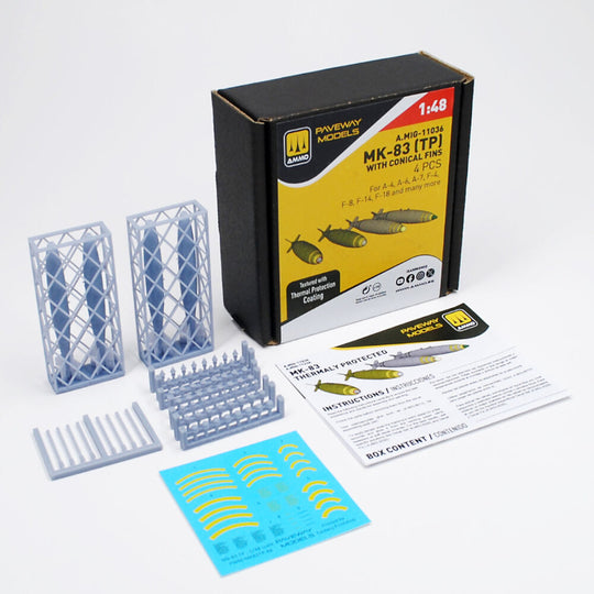 MK-83 with thermal protection and conical fin (4 pcs)