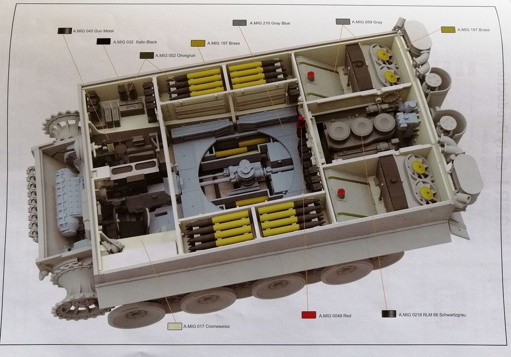 TIGER EARLY PRODUCTION W/FULL INTERIOR