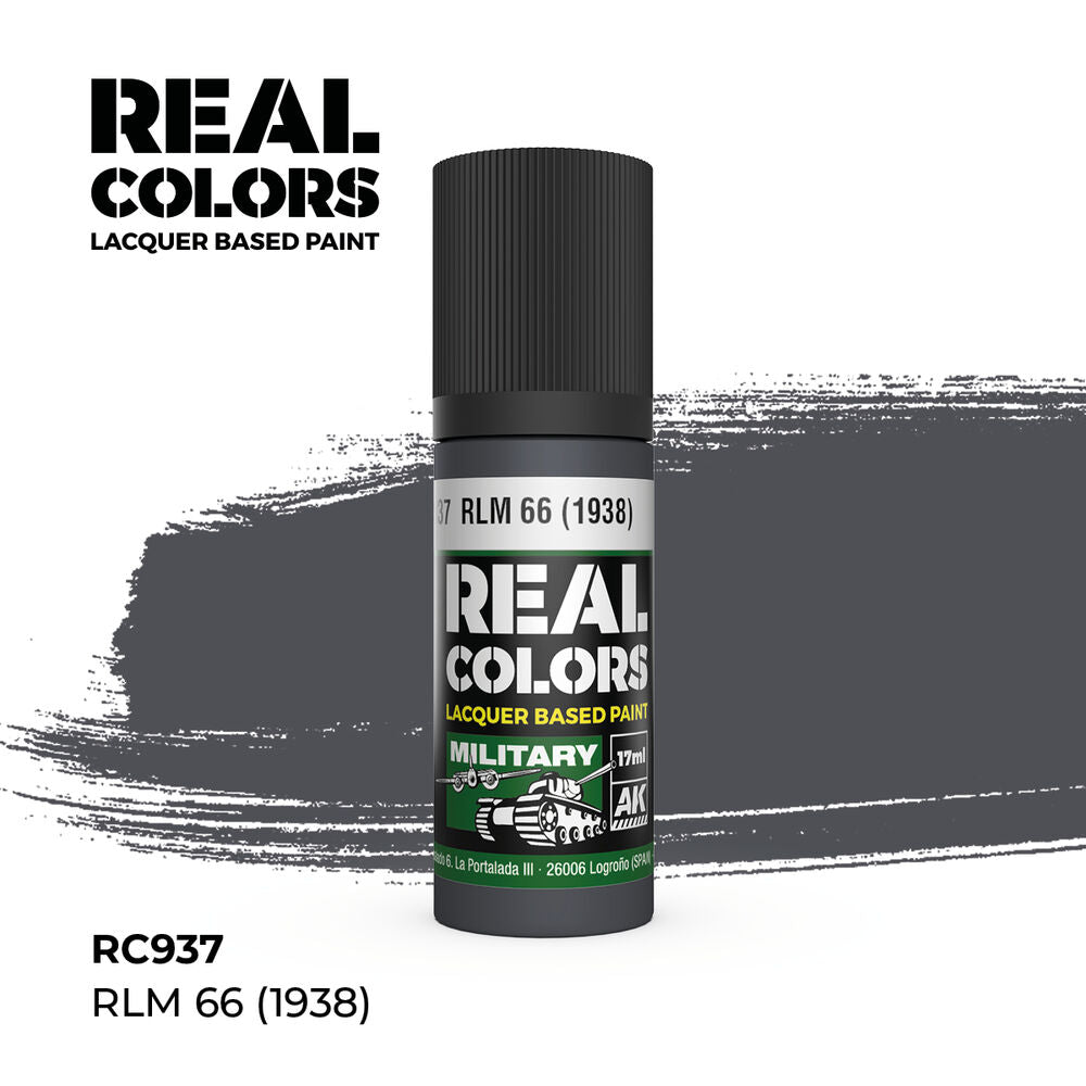 Real Colors: RLM 66 (1938) 17 ml.
