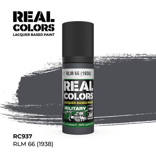 Real Colors: RLM 66 (1938) 17 ml.