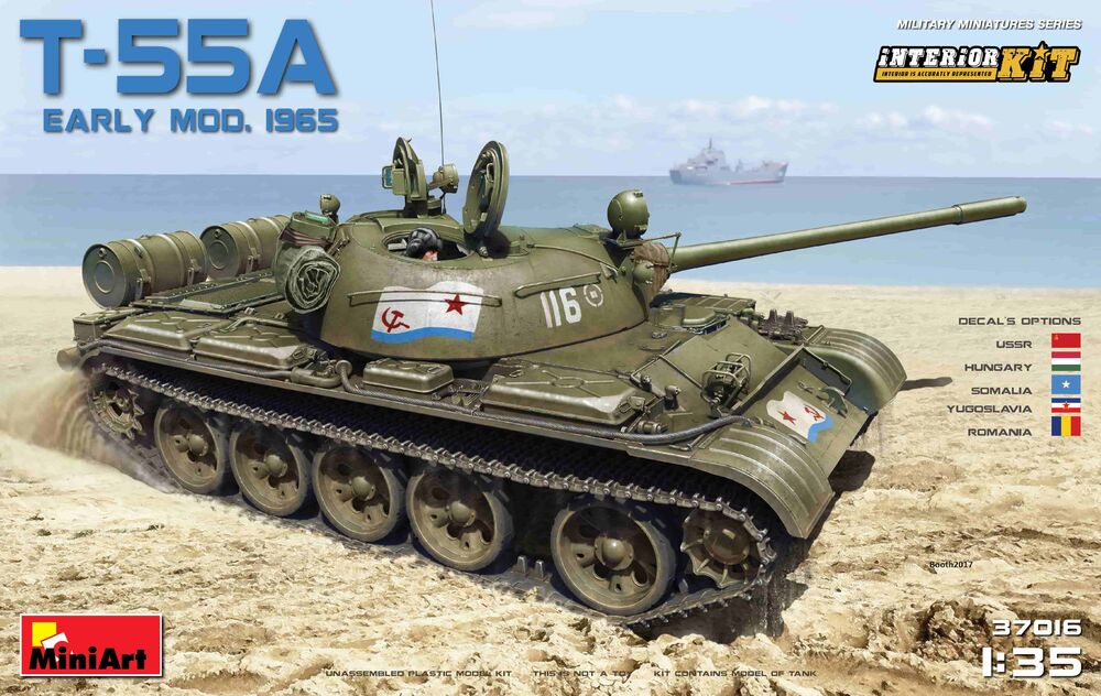 T-55A Early Mod.1965  Interior Kit