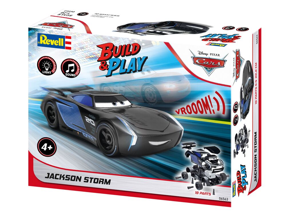 Jackson Storm Disney-Cars Auto mit Licht & Sound