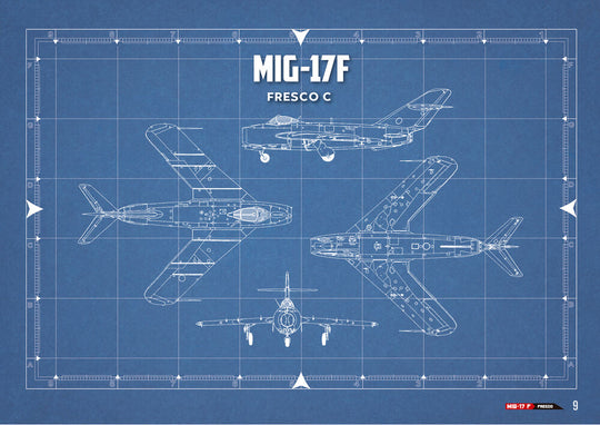 MIG-17F / LIM-5 / SHENYANG J-5 – VISUAL MODELERS GUIDE (Multilingual)