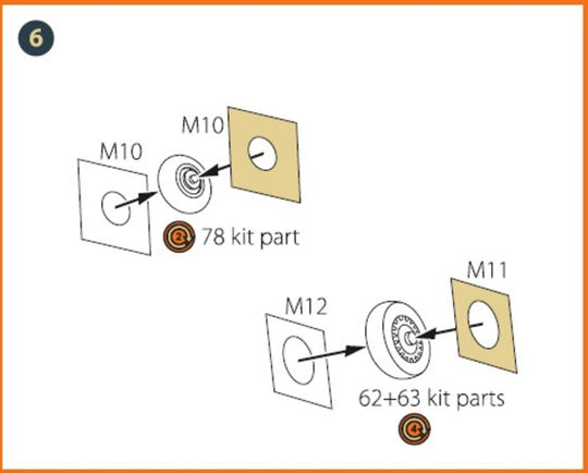 EMB-145 painting mask for A-model kits