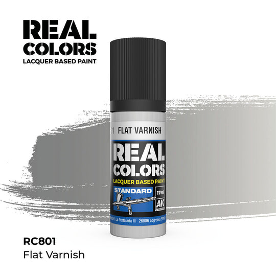 Real Colors: Flat Varnish 17 ml.