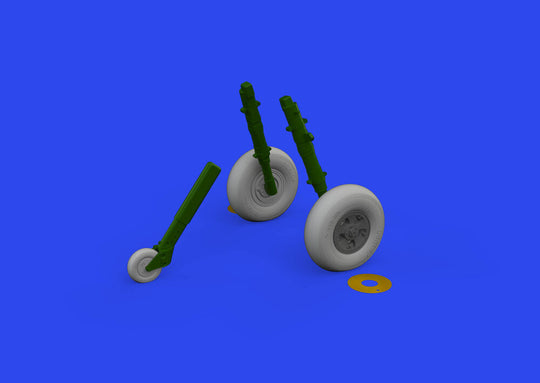 Spitfire Mk.IX wheels 5spoke 1/24 AIRFIX