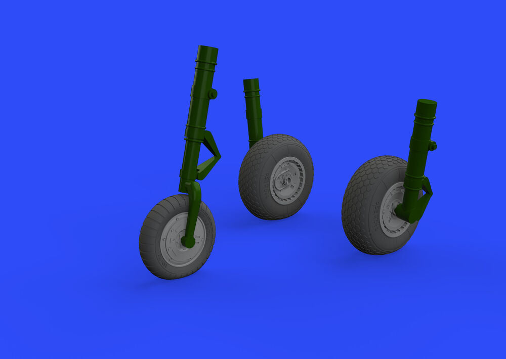 Me 262 wheels for Revell