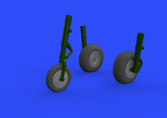 Me 262 wheels for Revell