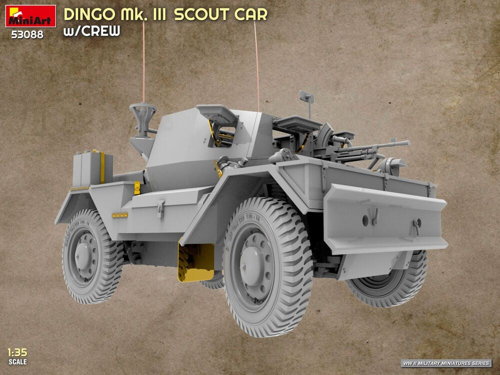 Dingo Mk. III Scout Car w/ Crew