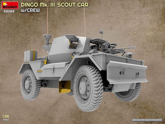 Dingo Mk. III Scout Car w/ Crew