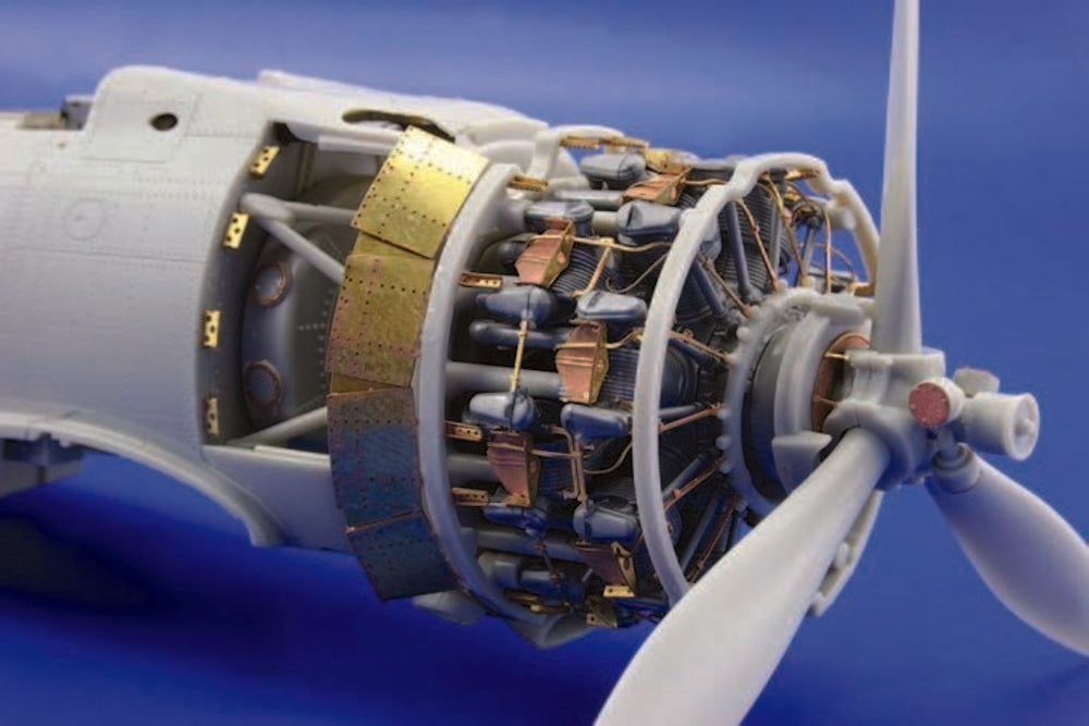 A6M2 Zero type 21 engine für Tamiya Bausatz 60317