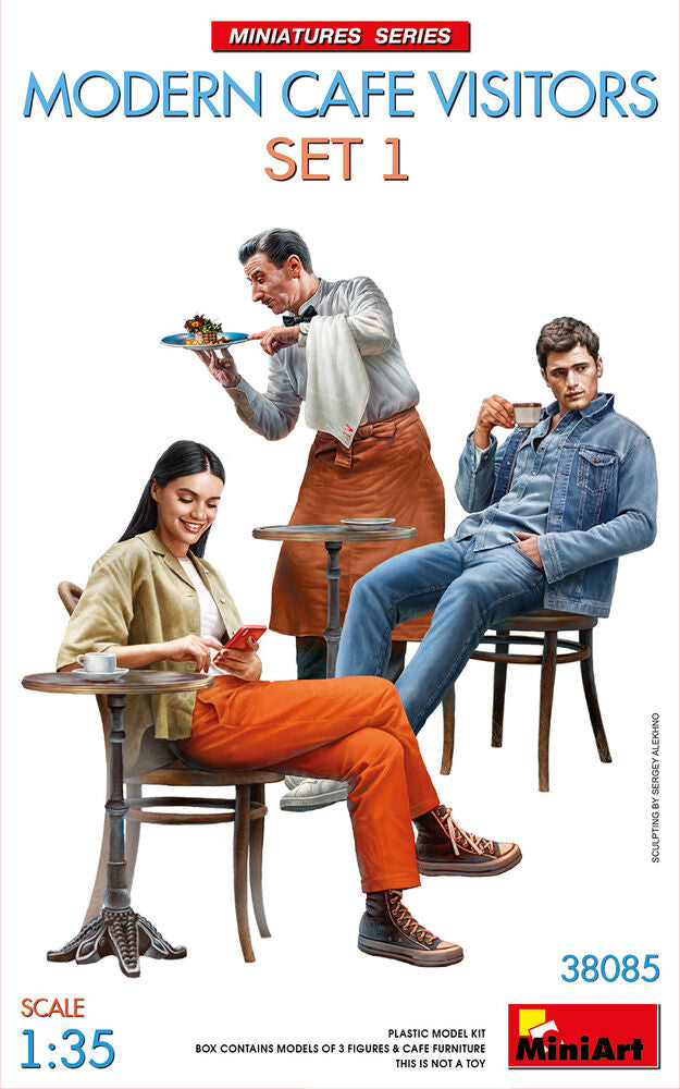 Modern Cafe Visitors Set #1