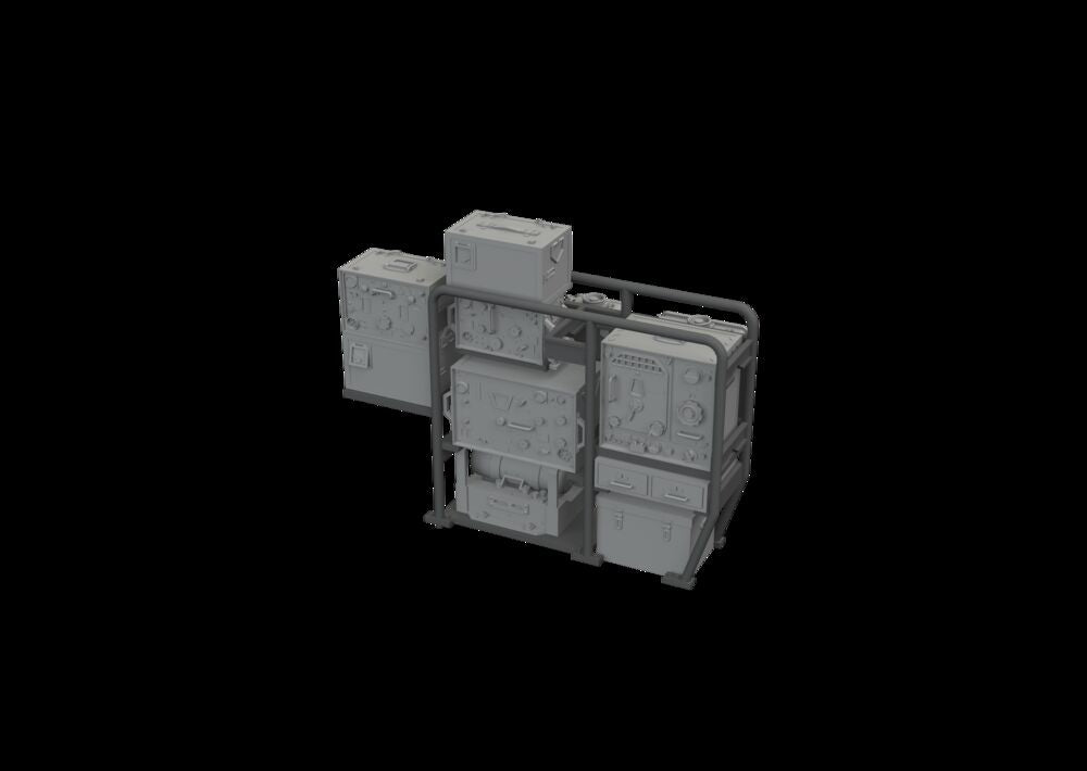 Sd.Kfz. 251/6 Ausf. C radio equipment PRINT  DRAGON
