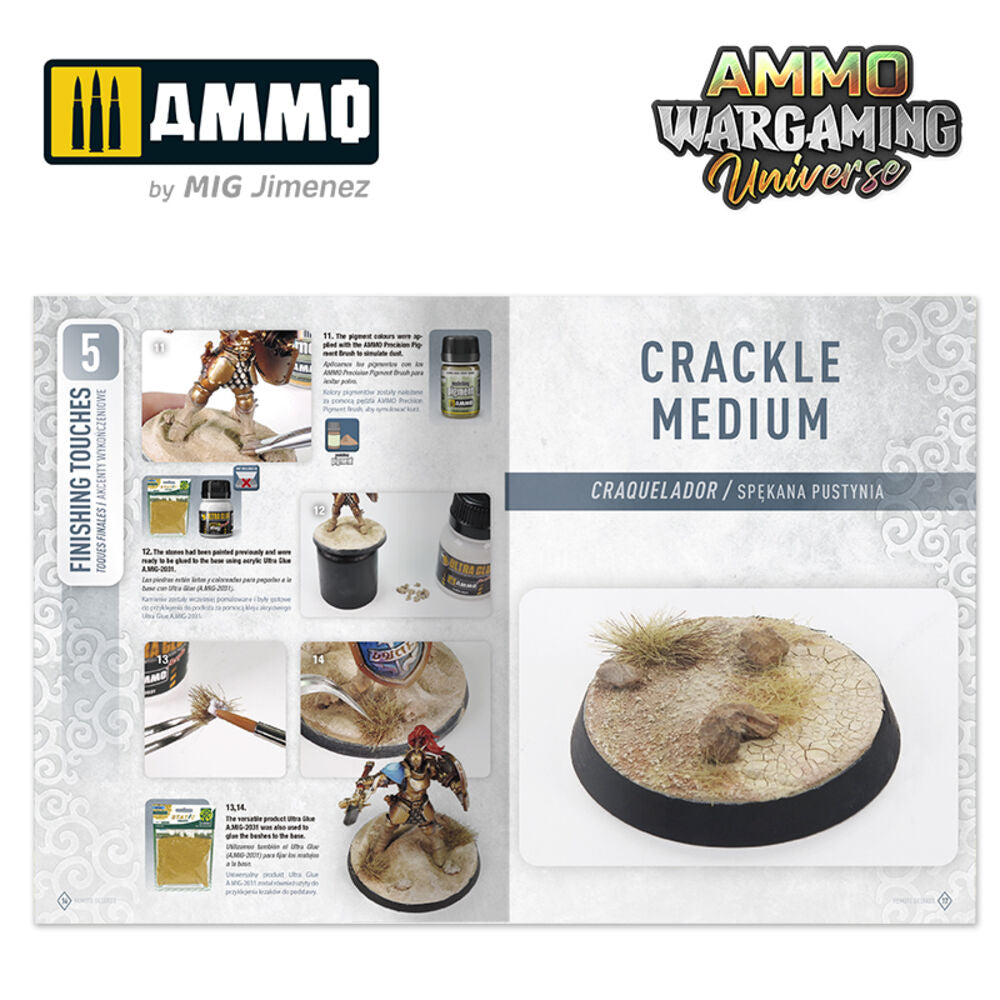 AMMO WARGAMING UNIVERSE Book 01 - Remote Deserts (English, Castellano, Polski)