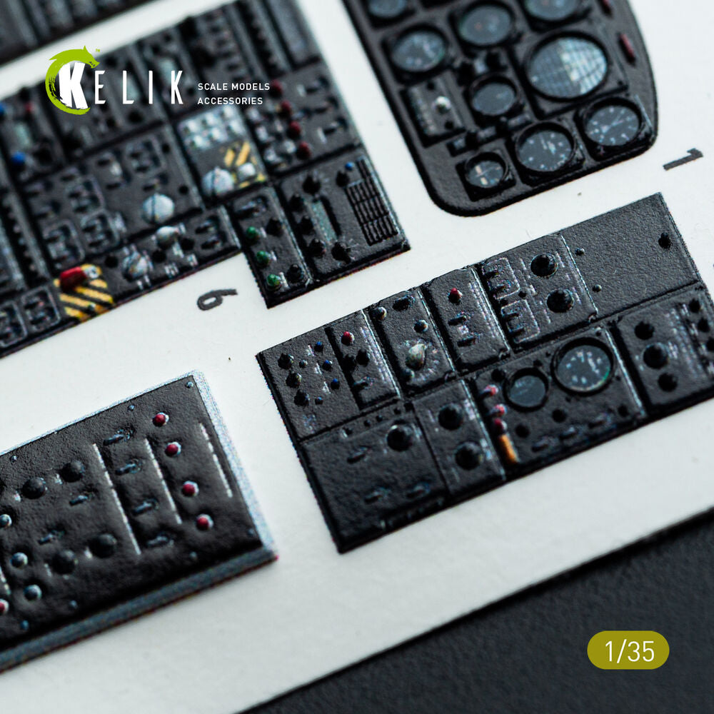CH-54A Tarhe interior 3D decals for ICM kit