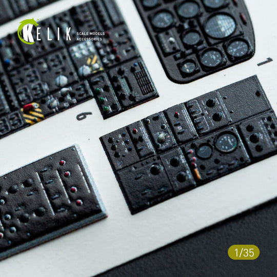 CH-54A Tarhe interior 3D decals for ICM kit