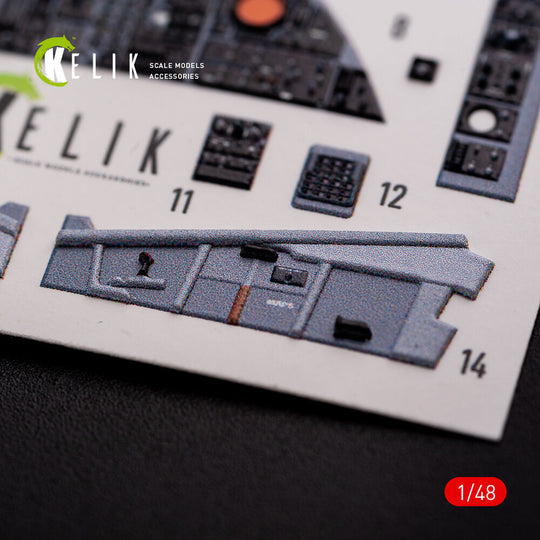 F-111 D/E Aardvark interior 3D decals for HobbyBoss kit