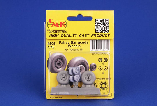 Fairey Barracuda Wheels for Trumpeter