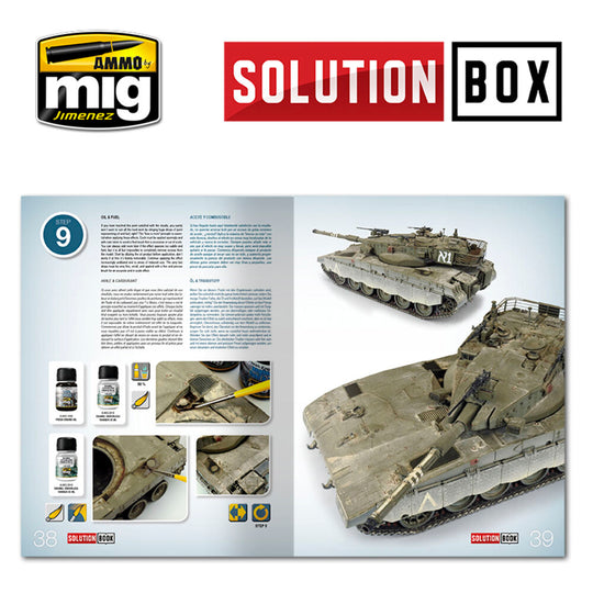 SOLUTION BOOK 03 - How to Paint IDF Vehicles (English, Castellano, Français, Deutsch)