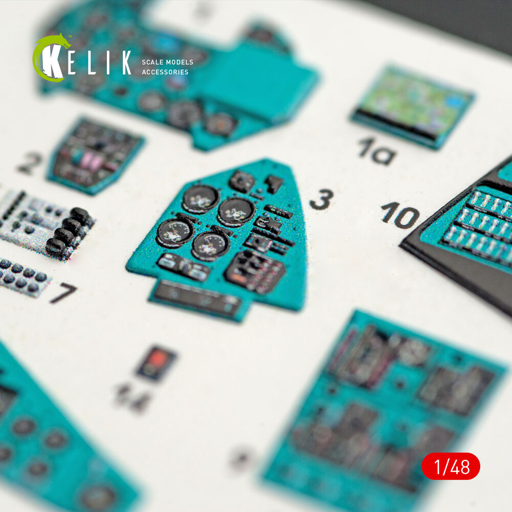 MI-24V interior 3D decals for Zvezda kit