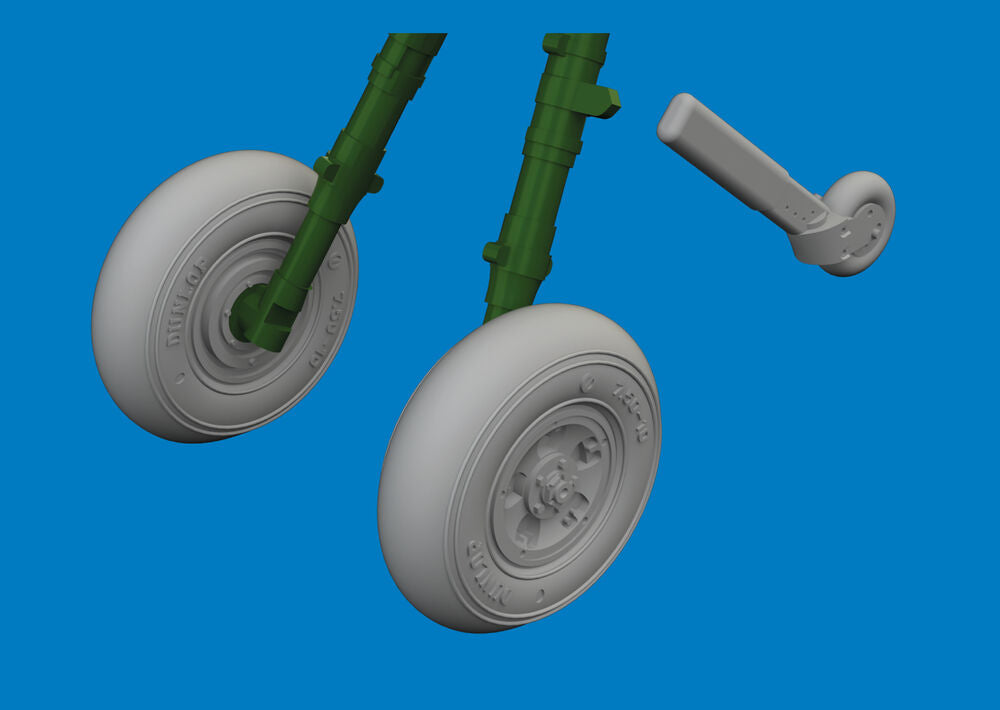 Spitfire Mk.V wheels for Eduard