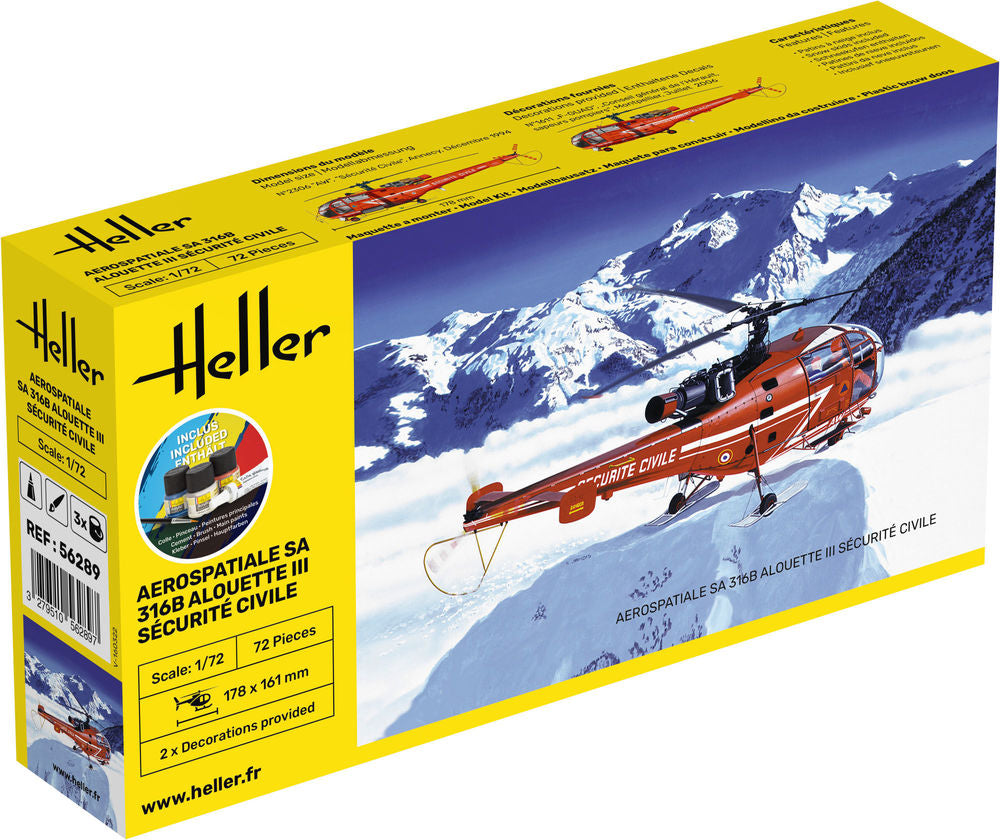 STARTER KIT Alouette III Sécurité Civile