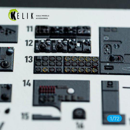 He-177A-5 - interior 3D decals for Revell kit