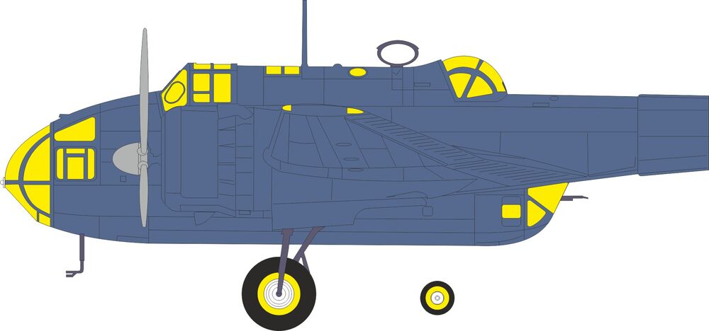 Hampden TB Mk.I torpedo bomber for ICM