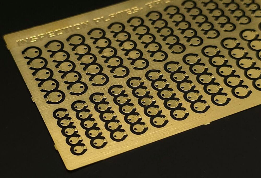 Inspection plates-round circular
