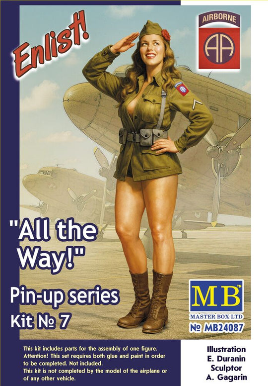 Pin-up series, Kit No.7 All the Way!