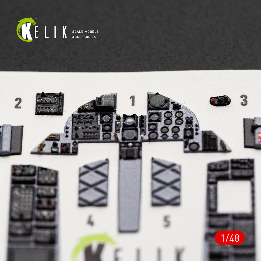 F-15J (Early) - interior 3D decals for Hasegawa