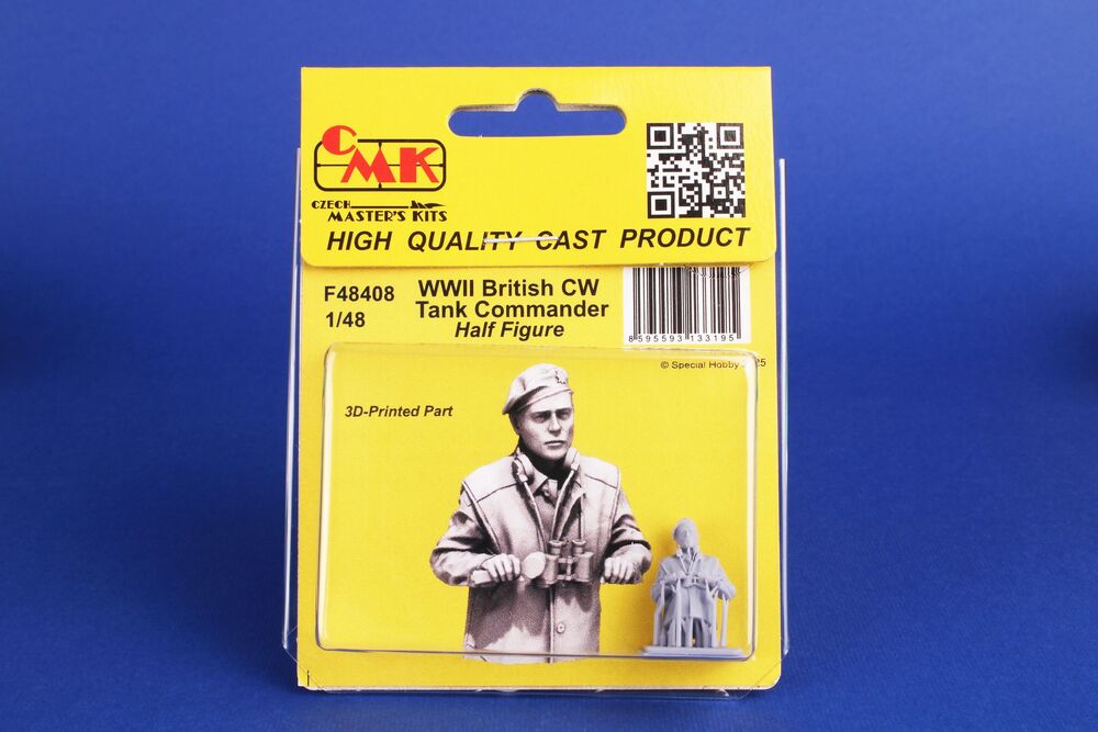 WWII British CW Tank Commander / Half Figure