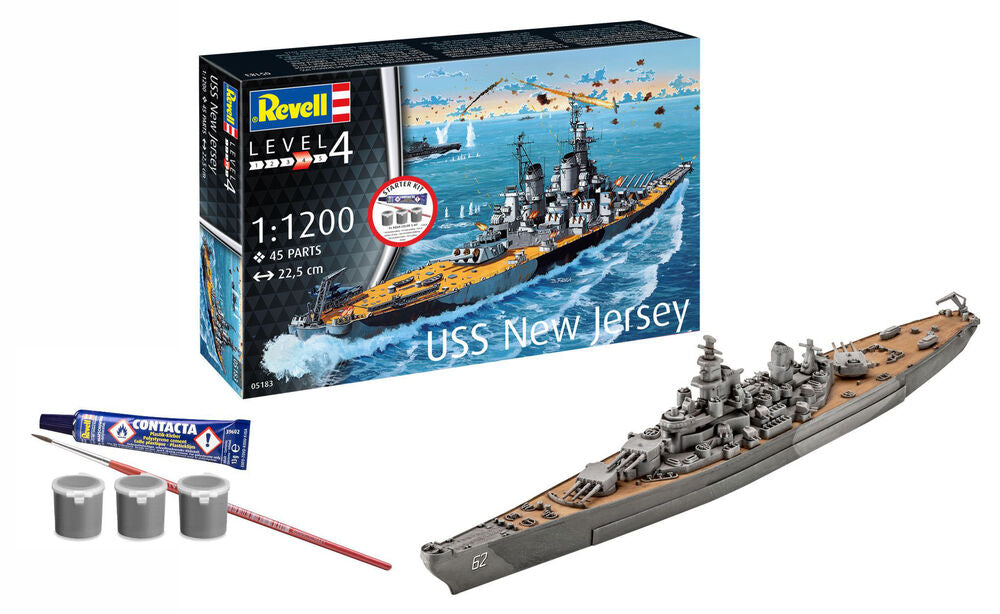 Starter Kit Battleship USS New Jersey