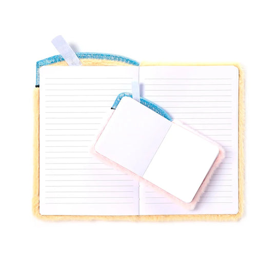 KAWAII - Boba the Bubble Tea - Premium Fluffy Notebook + 1 Mini