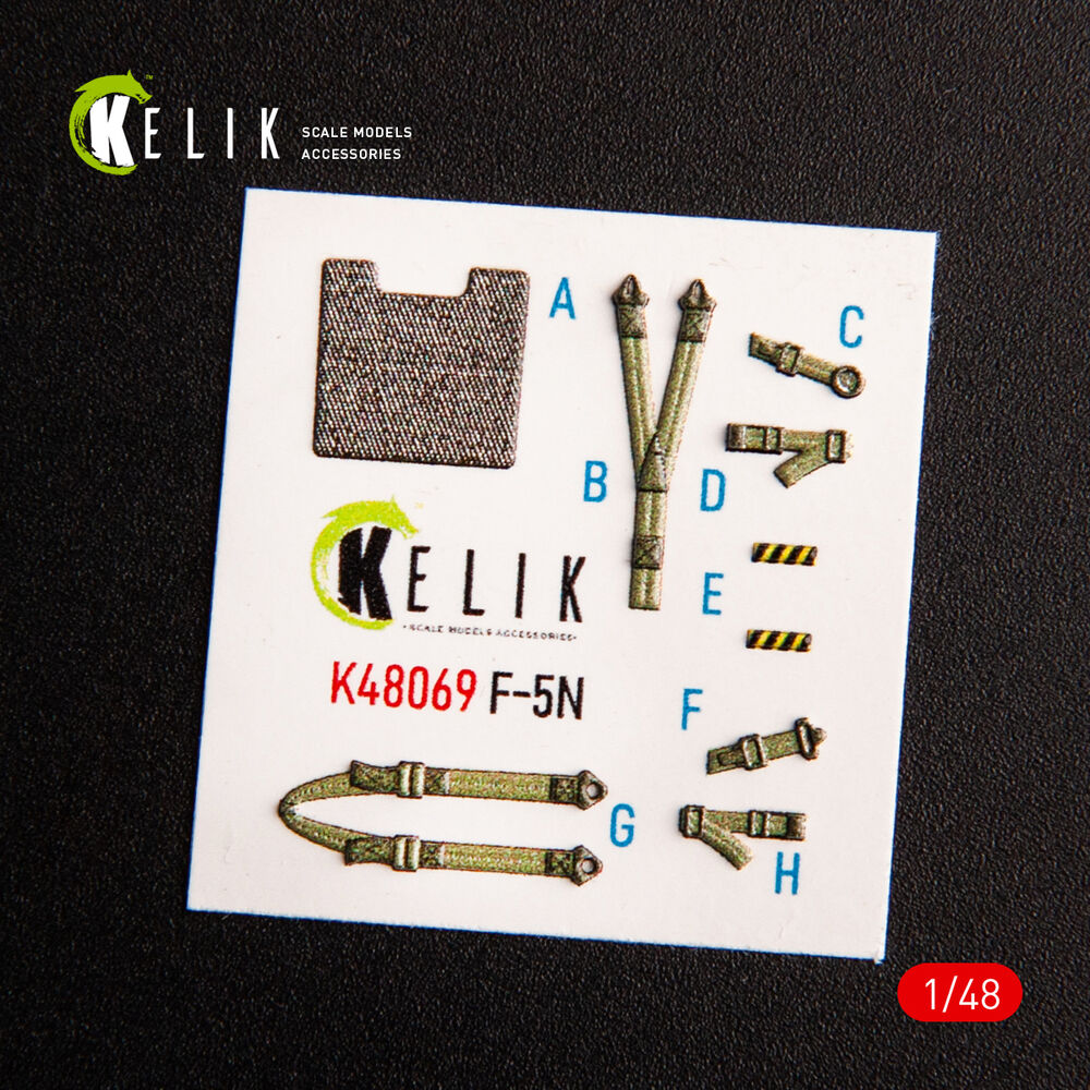 F-5N interior 3D decals for AFV Club kit