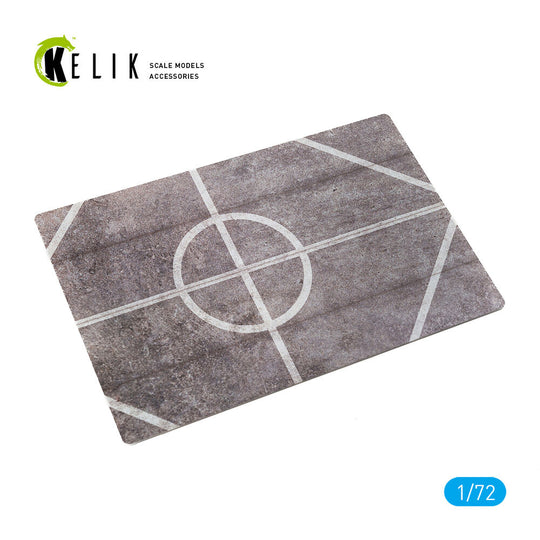 Ukrainian Border Guard Helipad (Zmiyinyy Island) - Acrylic 3 mm (180 x 280 mm) (170 g)