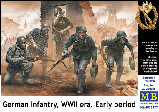 German infantry,WWII era. Early period