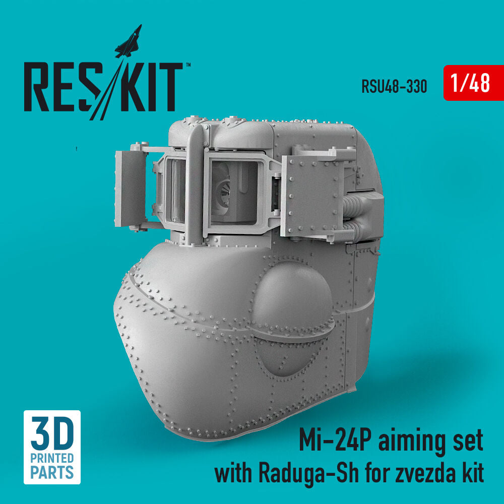 Mi-24P aiming set with Raduga-Sh for zvezda kit (3D Printed)