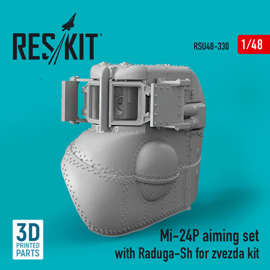 Mi-24P aiming set with Raduga-Sh for zvezda kit (3D Printed)